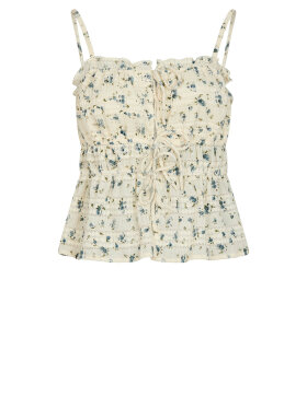 Neo Noir - Seylor Flower Tie Top