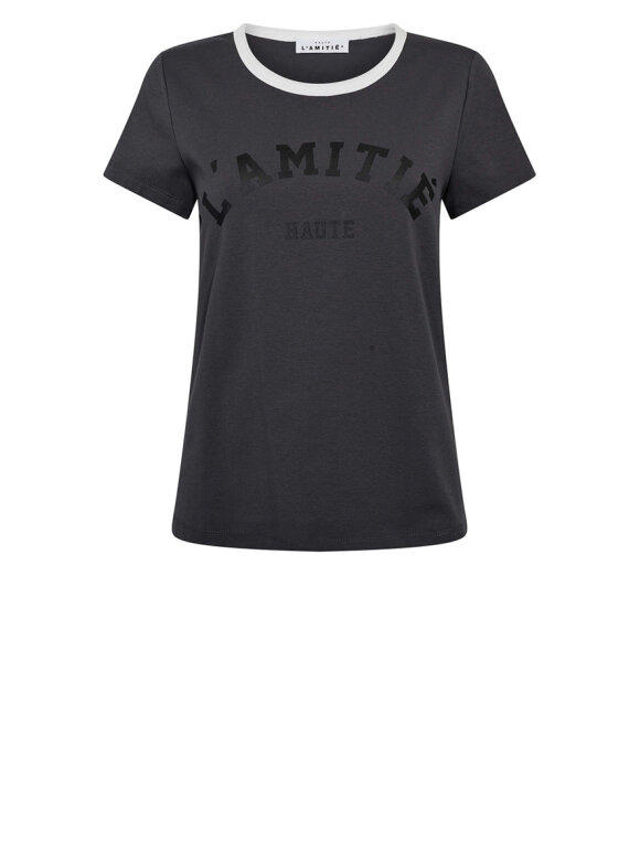 Haute L'amitié - Neckline logo Tee