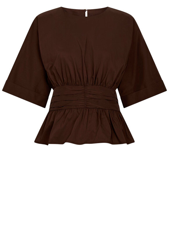 Neo Noir - Annegret Poplin Blouse