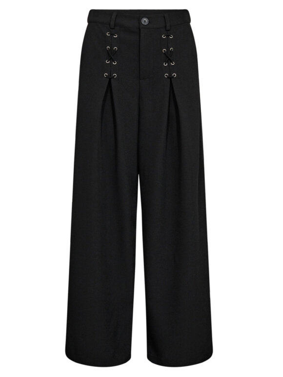 Co'Couture - LunaCC Eyelet Wide Pant