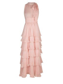 Neo Noir - Marli Solid Chiffon Dress