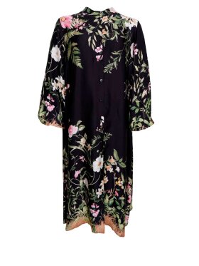 Black Colour - BCZennia Flower Dress