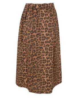 Black Colour - BCAbbie Leo Skirt - Lev. aug