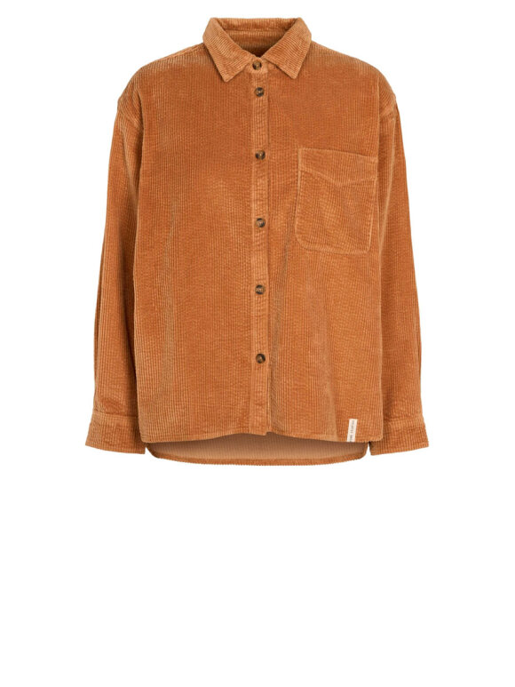 Esme Studios - ESMaxia Boxy Shirt - Lev. sep