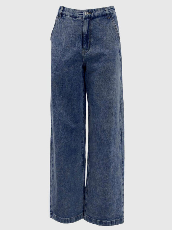 WithBlack - WBLCarla Blue HW Denim Pant