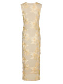 Neo Noir - Tiranna Big Flower Mesh Dress