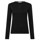 Co'Couture - GrannyCC Embroidery LS Tee - Lev. aug