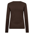 Co'Couture - GrannyCC Embroidery LS Tee - Lev. aug