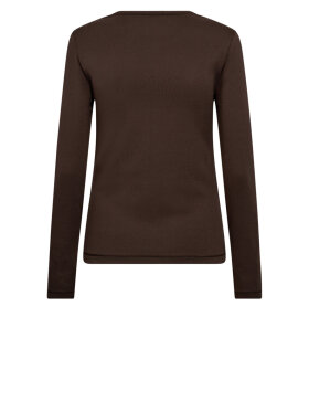 Co'Couture - GrannyCC Embroidery LS Tee - Lev. aug