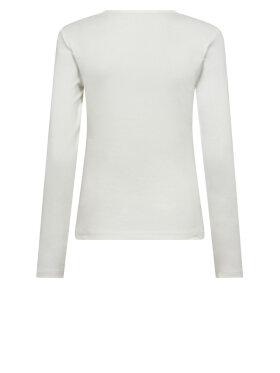 Co'Couture - GrannyCC Embroidery LS Tee - Lev. aug