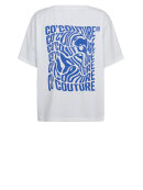 Co'Couture - DistortedCC Coco Box Tee - Lev. aug