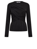 Co'Couture - CamillaCC Drape LS Blouse