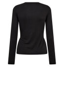 Co'Couture - CamillaCC Drape LS Blouse - Lev. aug