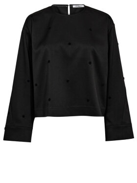 Co'Couture - CloverCC Dot Blouse - Lev. aug
