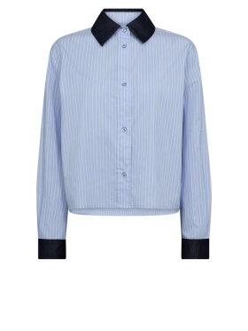 Co'Couture - NelsonCC Stripe Shirt - Lev. aug