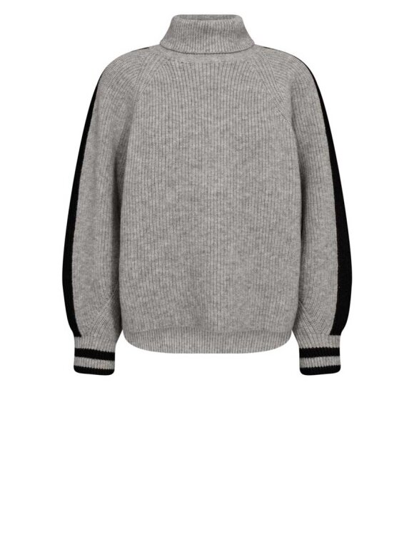 Co'Couture - RowCC Roll Neck Rib Knit - Lev. sep
