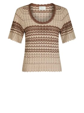 Neo Noir - Meiko Stitch Knit Blouse