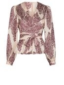 Neo Noir - Rista Paisley Drop Blouse