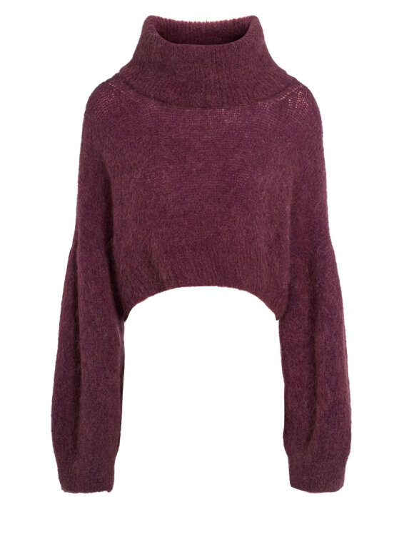 AMERICANDREAMS - Andrea Rollneck Cropped Pullover