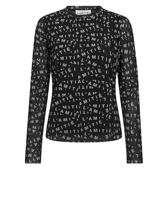 Haute L'amitié - L'AMITIÉ Mesh LS O-neck