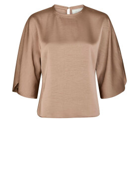 Neo Noir - Liora Heavy Sateen Blouse