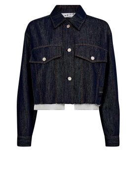 Haute L'amitié - Denim Cargo Crop Shirt