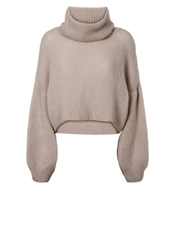 AMERICANDREAMS - Andrea Rollneck Cropped Pullover