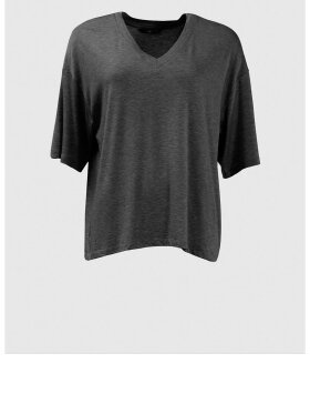 WithBlack - WBLJosefine SS V-neck Tee