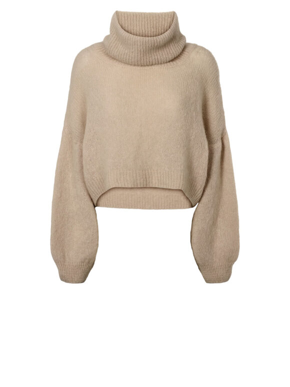 AMERICANDREAMS - Andrea Rollneck Cropped Pullover