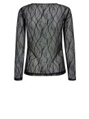 Co'Couture - MercyCC Mesh O-Blouse