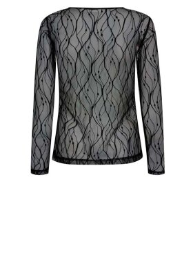 Co'Couture - MercyCC Mesh O-Blouse