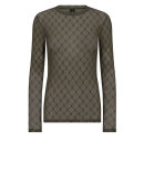 Hype the Detail - 3-300-14 Mesh Blouse