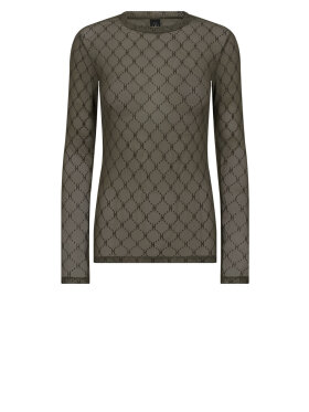 Hype the Detail - 3-300-14 Mesh Blouse