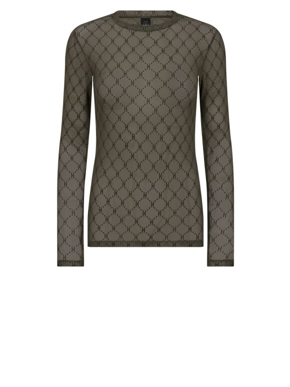 Hype the Detail - 3-300-14 Mesh Blouse