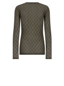 Hype the Detail - 3-300-14 Mesh Blouse