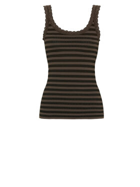 Tim & Simonsen - Isa Stripe Dark Rib Top
