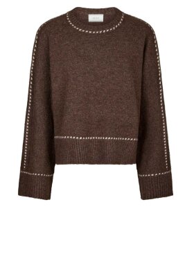 Neo Noir - Roeme Knit Stitch Blouse