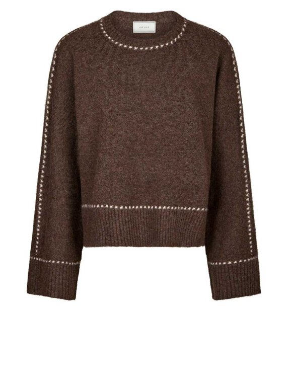 Neo Noir - Roeme Knit Stitch Blouse