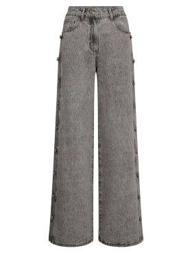 Haute L'amitié - Side Panel Button Jeans