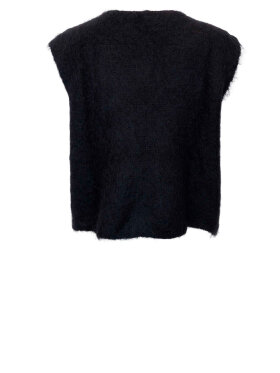 Black Colour - BCBjoerk Knitted Button Vest