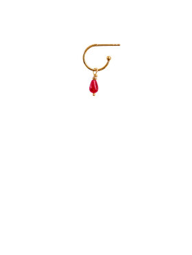 Stine A - Love Drop Creol Earring
