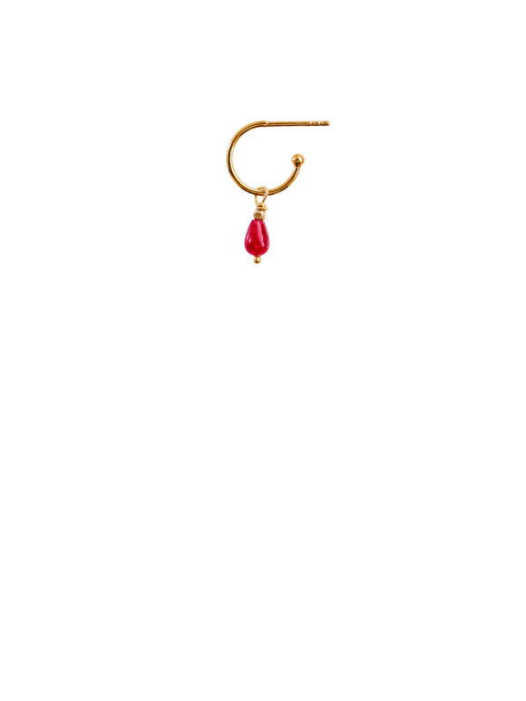 Stine A - Love Drop Creol Earring