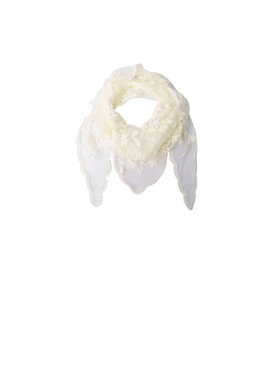 Black Colour - BCMiriana Triangle Lace Scarf