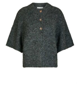 Neo Noir - Benuta Fluffy Knit Cardigan