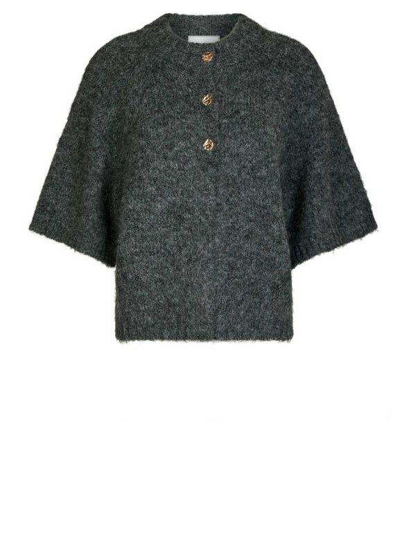Neo Noir - Benuta Fluffy Knit Cardigan