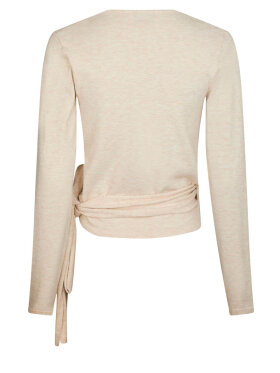 Neo Noir - Tilfa Knit Wrap Blouse