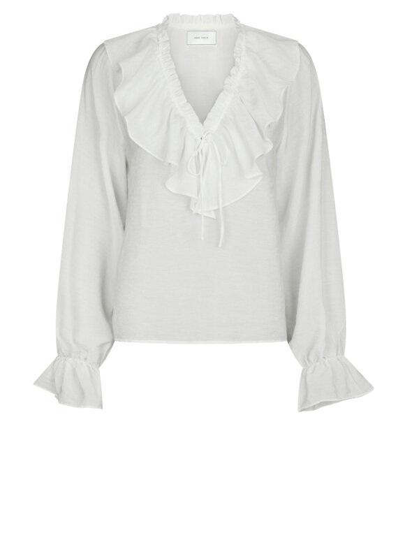 Neo Noir - Aminera Ruffle Blouse