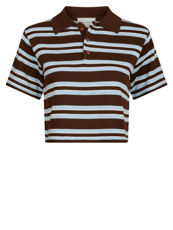 Neo Noir - Mulann Polo Knit Blouse