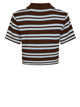 Neo Noir - Mulann Polo Knit Blouse