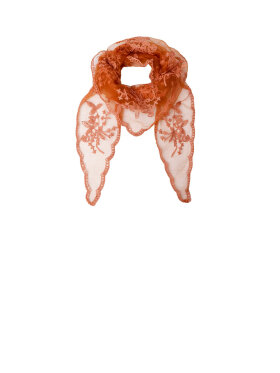 Black Colour - BCMiriana Triangle Lace Scarf